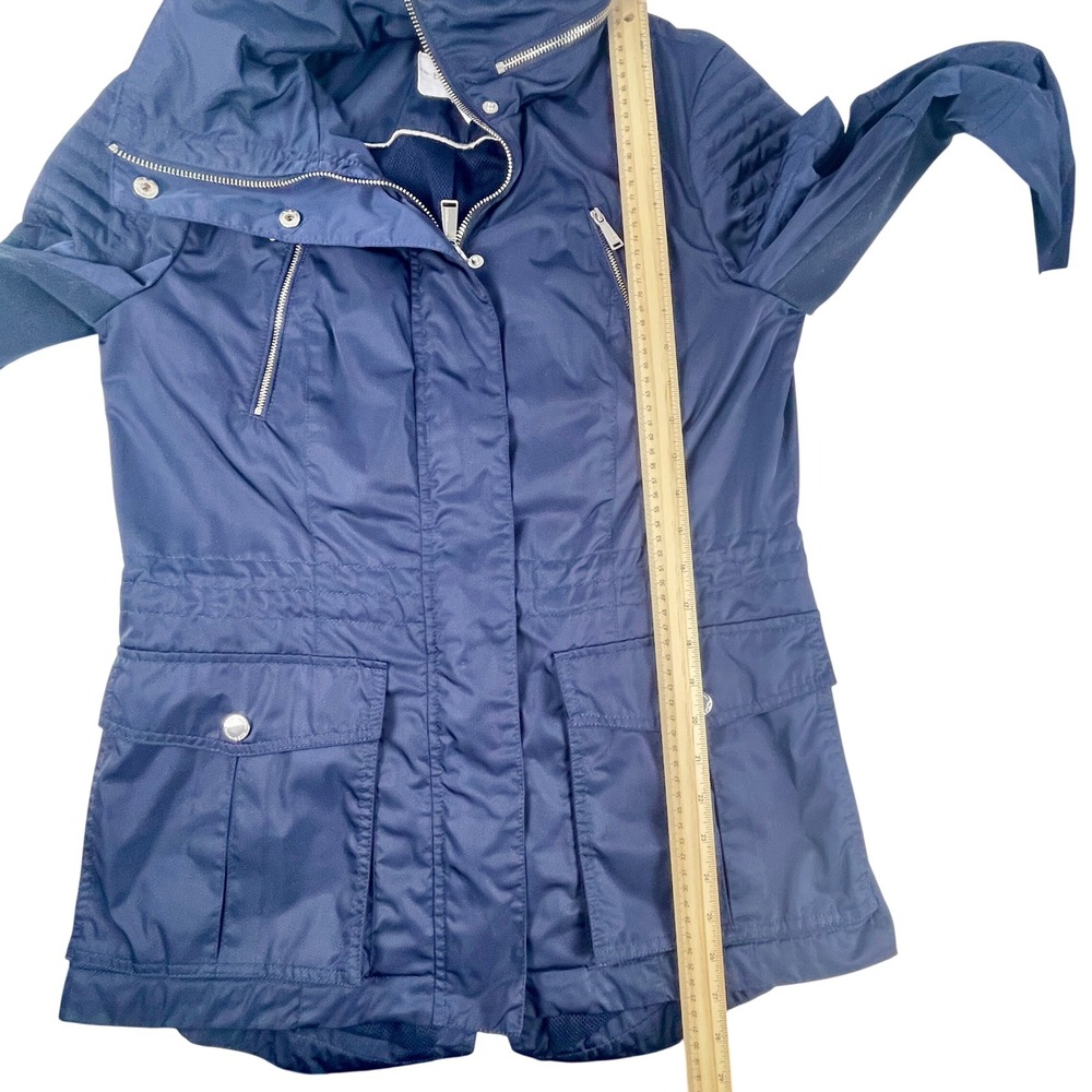 BCBGeneration Hooded Utility Anorak Rain Jacket Size M - Picture 10 of 10
